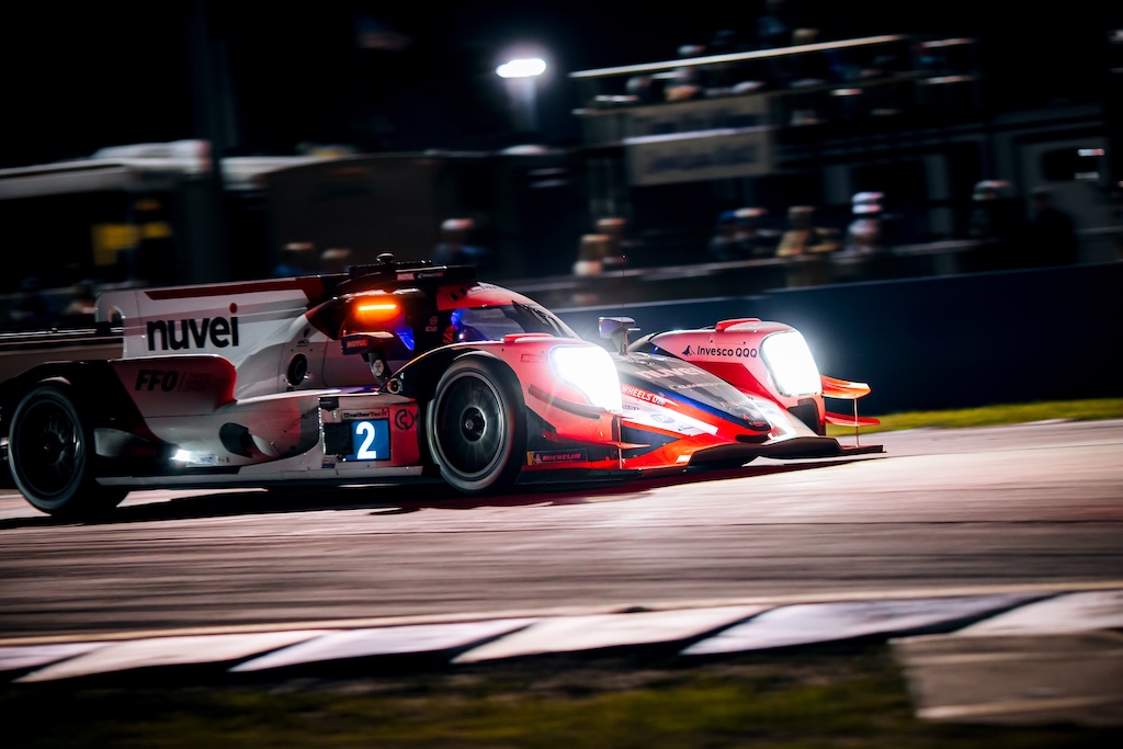 Dansk triumf på Sebring: Mikkel Jensen vinder 12-timersløbet.
(Foto: United Autosports)